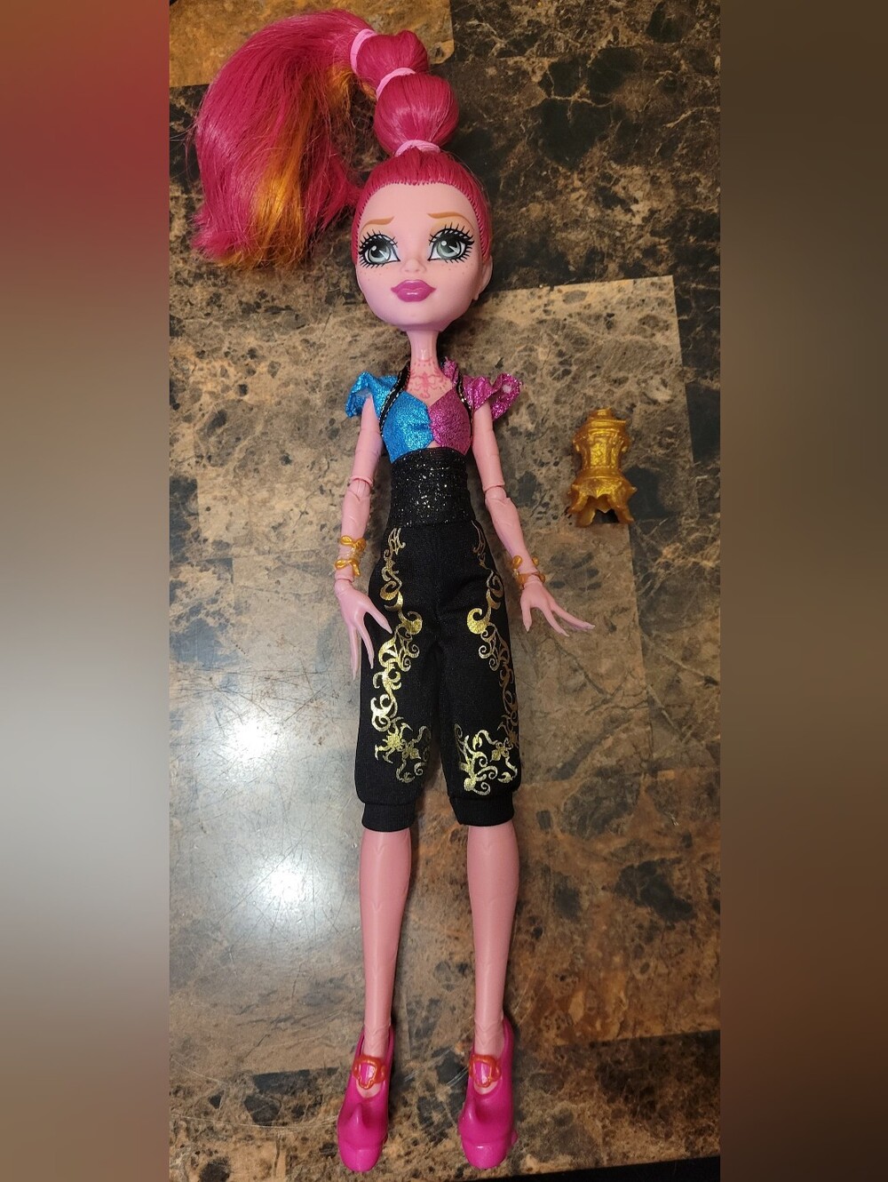 G1 Monster High 13 Wishes Gigi Grant With Lamp